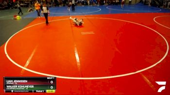 102 lbs Semis (4 Team) - Walker Kohlmeyer, Caledonia/Houston vs Liam Jennissen, Staples