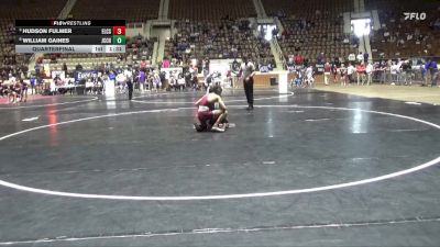 5A 132 lbs Quarterfinal - Hudson Fulmer, Elmore County School vs William Gaines, John Carroll Catholic HS