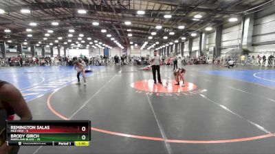 80 lbs Rd# 6- 9:00am Saturday Final Pool - Brody Girch, Maryland BLACK vs Remington Salas, Mile High