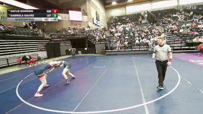 6A 170 lbs Quarterfinal - Gabriela Galvez, Layton vs Haylie Dowding, Herriman
