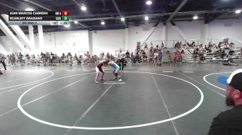 120 lbs Rr Rnd 3 - Juan Marcos Cabrera, NM Gold vs Scarlett Graziano, Carlsbad Wr Ac
