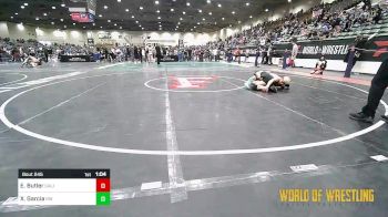 95 lbs Semifinal - Elijah Butler, California Grapplers vs Xavier Garcia, RedWave Wrestling