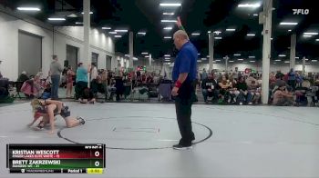 68 lbs Round 6 (10 Team) - Brett Zakrzewski, Rangers WC vs Kristian Wescott, Finger Lakes Elite White