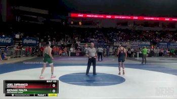 D 3 132 lbs Cons. Round 2 - Joel Difranco, Archbishop Hannan vs Giovani Malta, Archbishop Shaw