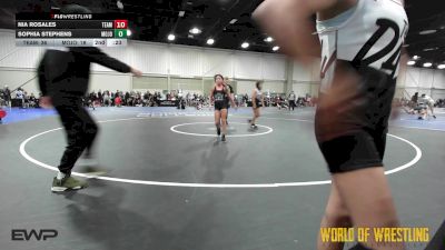 90 lbs Rr Rnd 1 - Lauren Lopez, Team Dash K-6 vs Kaili Prose, MOJO K-6