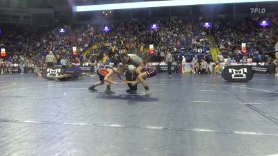 90 lbs Quarterfinal - Carson Kirk, Juniata vs Knox Kehoe, Jersey Shore