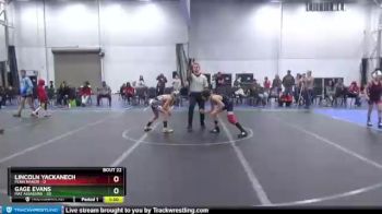 92 lbs Round 6 (8 Team) - Gage Evans, Mat Assassins vs Lincoln Yackanech, Penn Manor