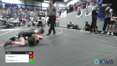 55 lbs Final - Liam Avalos, Standfast vs Maxon Rollins, Noble Takedown Club