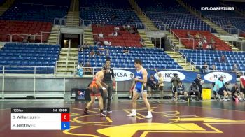 138 lbs Cons 16 #1 - Dakota Williamson, Georgia vs Maximus Bentley, Maryland