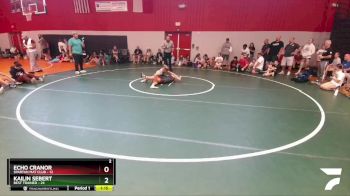 126 lbs Round 2 (8 Team) - Kailin Sebert, Best Trained vs Echo Cranor, Spartan Mat Club