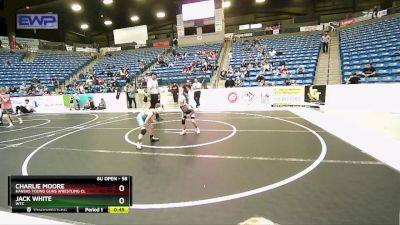 58 lbs Quarterfinal - Charlie Moore, Kansas Young Guns Wrestling Cl vs Jack White, WTC