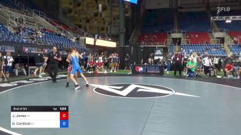 120 lbs Rnd Of 64 - Justin Jones, Virginia vs Gus Cardinal, Arizona