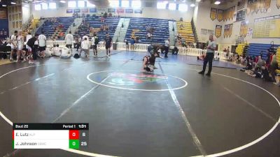 144 lbs Round 5 (8 Team) - Evan Lutz, Alpha WC vs Jeremiah Johnson, Cocoa Beach WC
