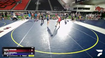 165 lbs Placement (16 Team) - Maeli Howard, Utah vs BILLIE BONWELL, Nevada GOLD