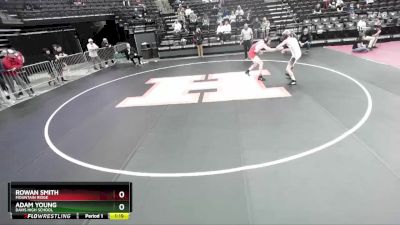 135 lbs Cons. Round 4 - Rowan Smith, Mountain Ridge vs Adam Young, Davis High School