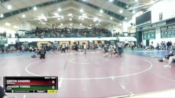 120 lbs Cons. Round 4 - Griffin Sanders, Meridian vs Jackson Torres, Kuna