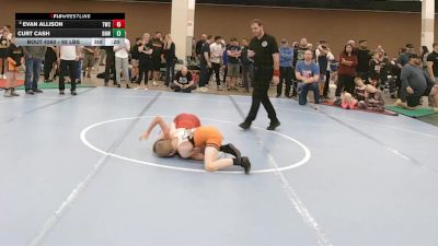 105 lbs Cons. Semis - Branson Boyer, Predator Wrestling vs Lucian Ukperaj, All American Wrestling Club