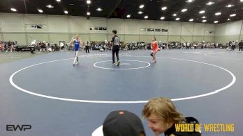 92 lbs Semifinal - Landon Villines, OK Elite 12U Orange vs Bryson Zunich, Team Danger 12U