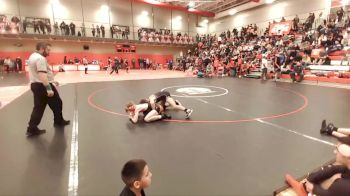 120 lbs Champ. Round 1 - Ryan Vader, Zillah vs Drayden Gaither, Moses Lake