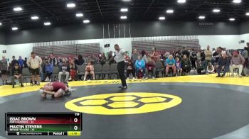 119 lbs 2nd Wrestleback (8 Team) - Issac Brown, Fort Hammers vs Maxtin Stevens, Refuse To Lose
