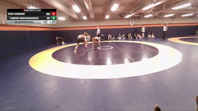 157 lbs Quarterfinal - Limoni Matakaiongo, Canyon View Falcons vs Gus Higgins, Champions Wrestling Club