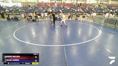 125 lbs Cons. Round 5 - Xander Nielsen, GA vs Tyrone Norris, SC