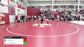 120 lbs Consi Of 8 #2 - Jacob Bond, Baylor School vs Jake Arnesen, Cardinal Gibbons