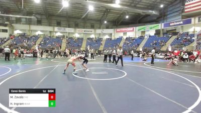 86 lbs Consolation - Micah Zavala, The Best Wrestler vs Hayes Ingram, Bear Cave WC