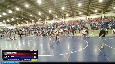 165 lbs Quarterfinal - Rheese Hatch, Utah vs Katie Law, Utah