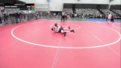 110-I lbs Semifinal - Alex Bahadur, 5 Points Wrestling Club vs Jowell Alfonso, Orchard South WC