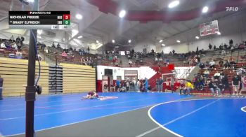 113 lbs Champ. Round 2 - Brady Elfreich, Evansville Mater Dei vs Nicholas Freeze, Mishawaka High School