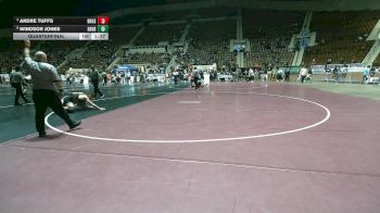 7A 165 lbs Quarterfinal - Andre Tuffs, Baker HS vs Windsor Jones, Davidson HS