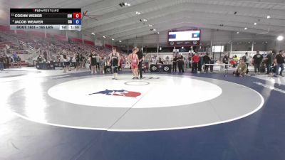 165 lbs Semis - Coehn Weber, Izzy Style Wrestling vs Jacob Weaver, CIA