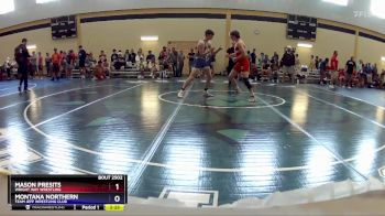 138 lbs Champ. Round 1 - Mason Presits, Wright Way Wrestling vs Montana Northern, Team Jeff Wrestling Club