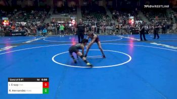 89 lbs Consolation - Ian Crapp, Fwa vs Ramon Hernandez, Pomona Elite