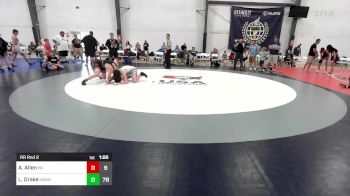 145 lbs Rr Rnd 2 - Aidan Allen, Bad Karma MS vs Lucas Drake, Mat Assassins K8 A