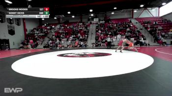 113 lbs 1st Place Match - Sonny Hicks, COWETA vs Brooks Woods, TUTTLE