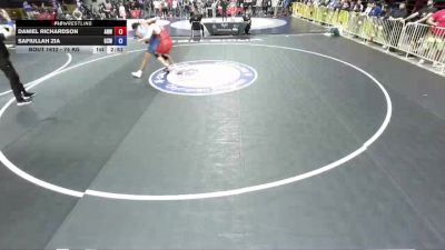 74 kg 3rd Place Match - Daniel Richardson, All Navy Wrestling vs Safiullah Zia, Ground Creatures Wrestling