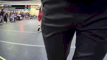 120 lbs Consi Of 64 #1 - Jesse Rae, Jimenez Trained Academy vs Elijah Rothert, Oso Way WC