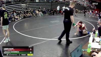 90 lbs Semis & 1st Wrestleback (8 Team) - Lincoln Goodrich, Team USA vs Jaden Rude, North Dakota 2