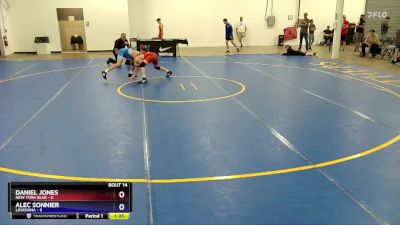 119 lbs Placement Matches (8 Team) - Daniel Jones, New York Blue vs Alec Sonnier, Louisiana