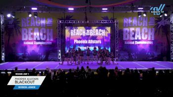 Phoenix Allstars - Blackout [2024 L2 Junior Day 1] 2024 ACDA Reach the Beach Cheer Grand Nationals
