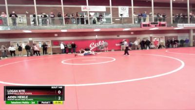 132 lbs Cons. Round 3 - Logan Kite, Idaho Falls High School vs Aiden Meikle, Sugar Salem High School