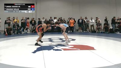 60 kg Champ. Rd Of 16 - Angel Cejudo Jr., Valiant Wrestling Club vs Obadiah Willis, Beat The Streets Chicago-Midway