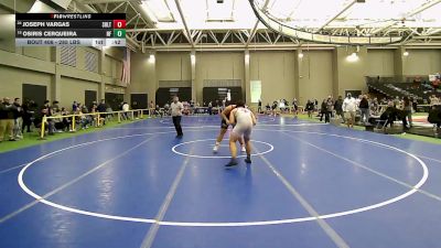 285 lbs Consi Of 8 #1 - Joseph Vargas, Shelton vs Osiris Cerqueira, New Fairfield