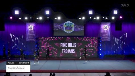 Pine Hills Trojans [2022 Peewee Core Cheer 1] 2022 Pop Warner National Cheer & Dance Championship