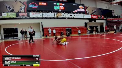 141 lbs Quarterfinal - Vance Vombaur, Minnesota vs Owen Uhls, Missouri