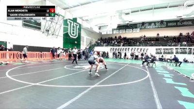 138 lbs Cons. Semi - Alan Mendieta, Los Osos vs Gavin Stalsworth, Sultana