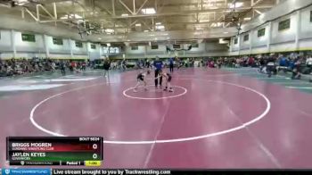 80 lbs Cons. Round 1 - Jaylen Keyes, Governors vs Briggs Mogren, Sundawg Wrestling Club