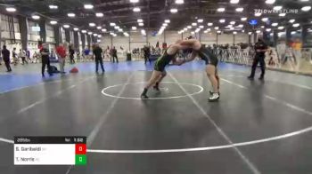 285 lbs Semifinal - Sebastian Garibaldi, NY vs Triston Norris, NC